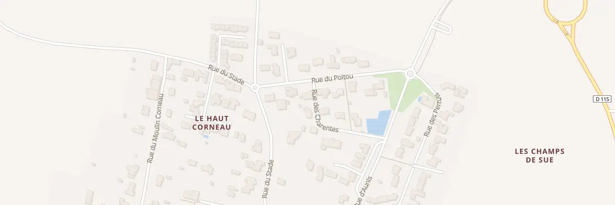 Plan du 11 Rue Poitou à Saint-Sauveur-d’Aunis