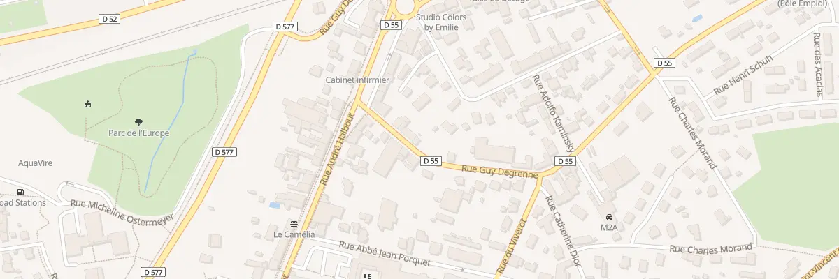 Plan du 9 Rue d’Aunay Vire à Vire Normandie