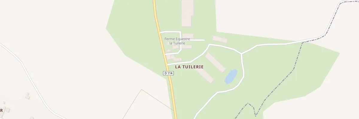 Plan du 5139F La Tuilerie à Tallud-Sainte-Gemme