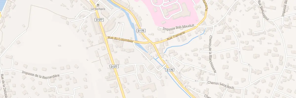 Plan du 24 Rue aux Teintures - Vire à Vire Normandie