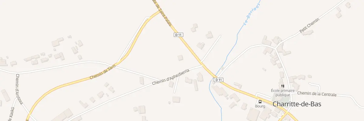 Plan du 42 Che d’Aphezberria à Charritte-de-Bas