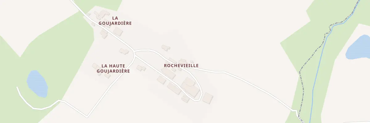 Plan du 3 Rochevieille au Boupère