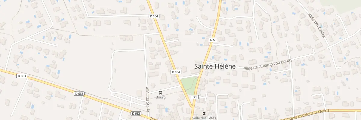 Plan du 1 Pl du Huit Mai 1945 à Sainte-Hélène