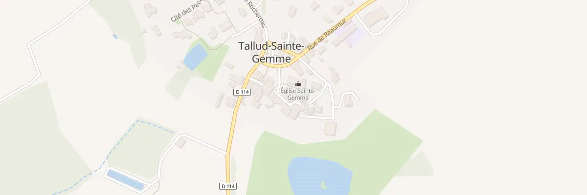 Plan du 5 Imp de la Cure à Tallud-Sainte-Gemme