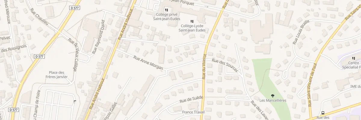Plan du 6 Rue des Dominicaines - Vire à Vire Normandie