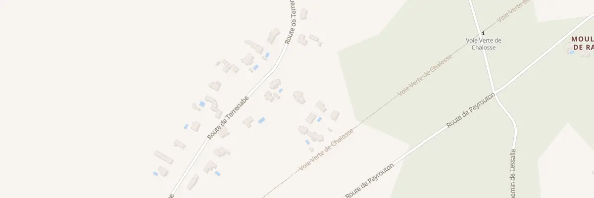 Plan du 867 Rte de Terrenabe à Gamarde-les-Bains