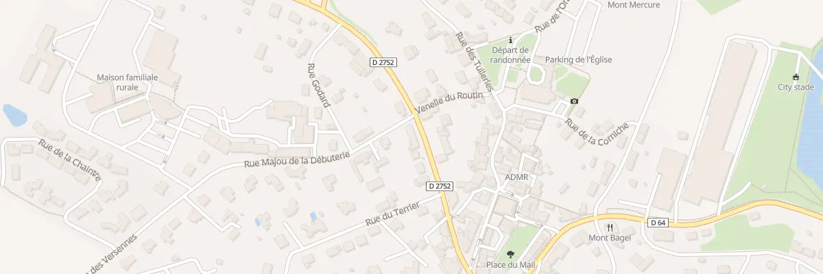 Plan du 3 Rue majou de la debuterie à Sèvremont