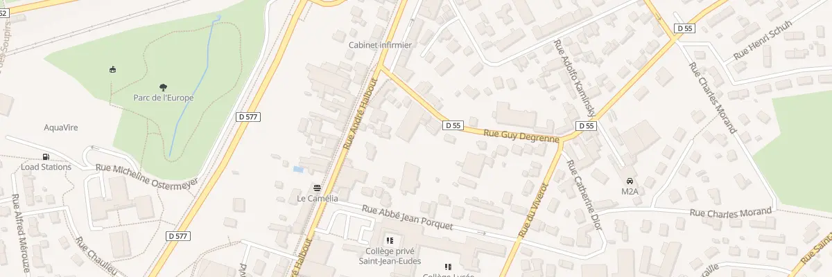 Plan du 18 Rue d’Aunay Vire à Vire Normandie