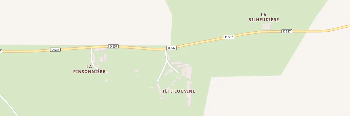 Plan du 34 Che de Tête Louvine à Saint-Denis-de-Gastines
