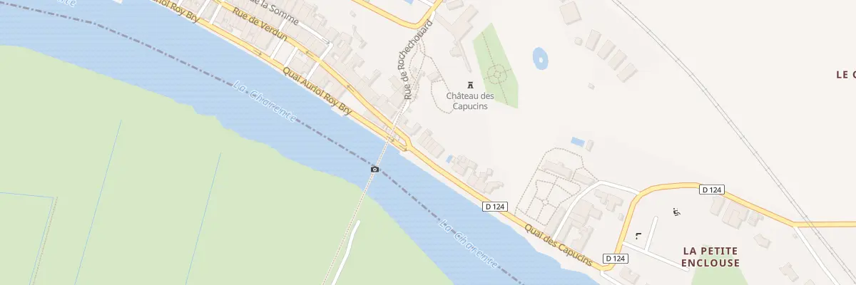 Plan du 2 Quai des Capucins à Tonnay-Charente