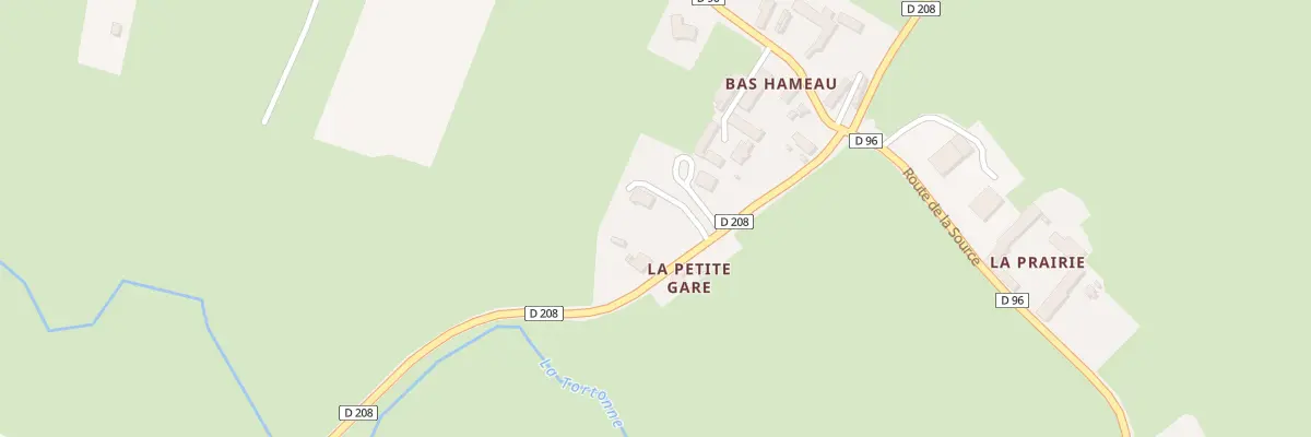 Plan du 120 Rte du Marais à Rubercy