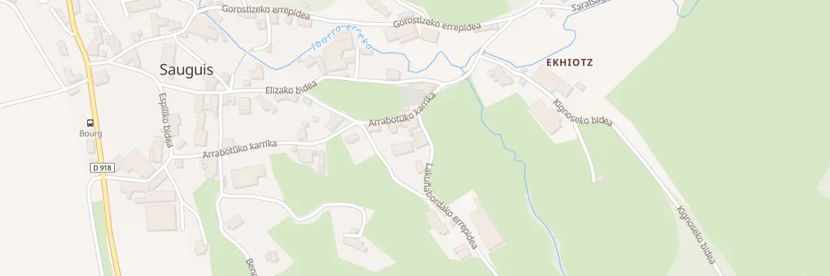 Plan du 5019 Village à Sauguis-Saint-Étienne