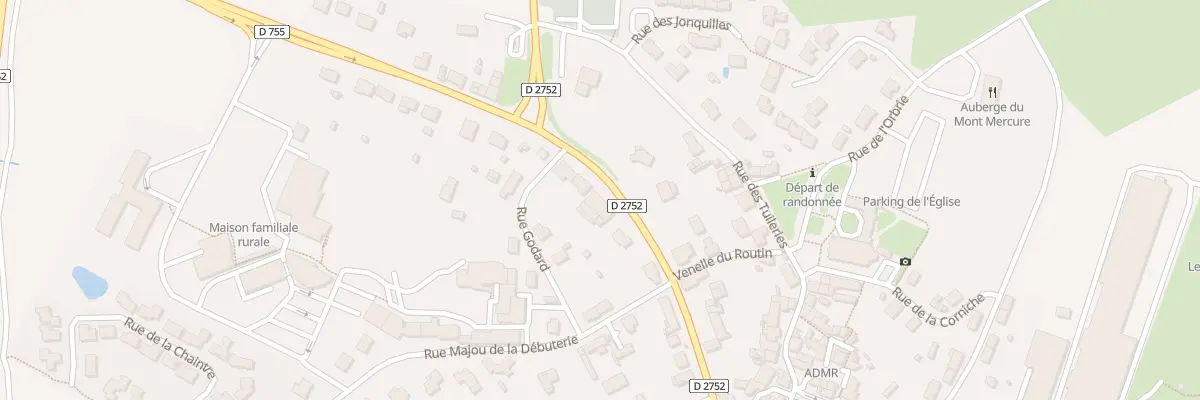 Plan du 19 Rue jean de tinguy à Sèvremont