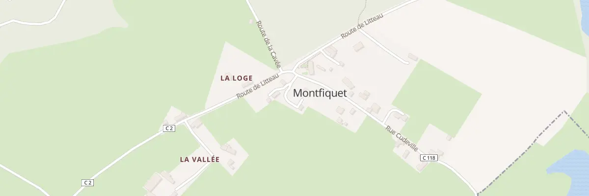 Plan du 5032F La Vallee à Montfiquet