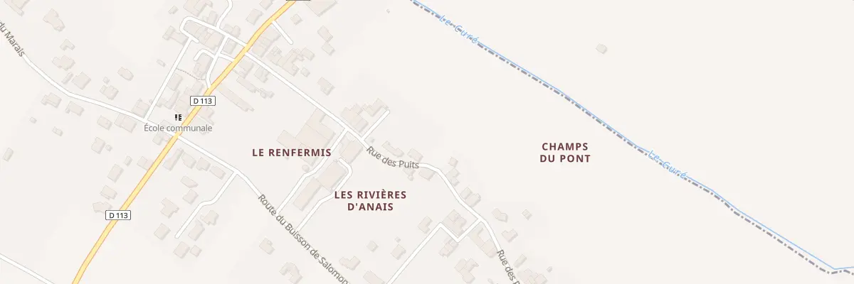 Plan du 18T Rue des Puits à Anais