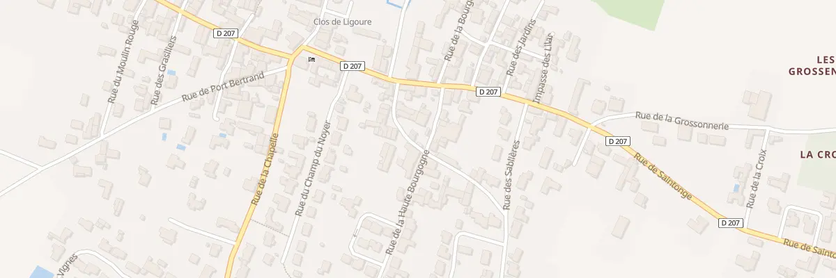Plan du 2Q Rue de la Haute Bourgogne à Saint-Sauveur-d’Aunis