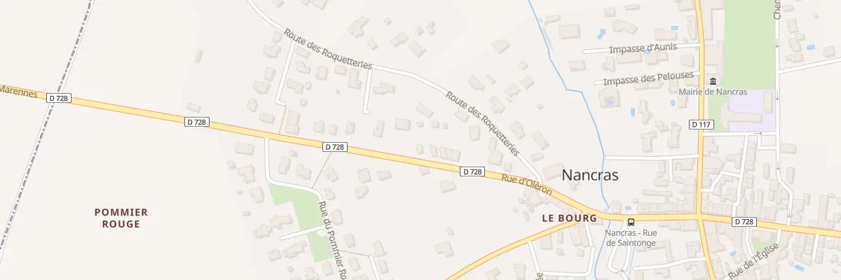 Plan du 26 Rue d’Oléron à Nancras