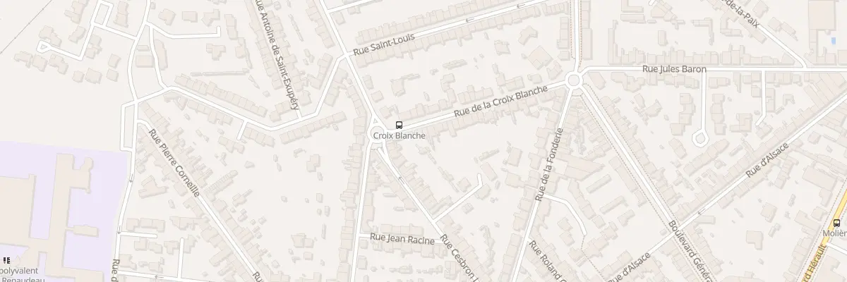 Plan du 39 Rue de la Croix Blanche à Cholet