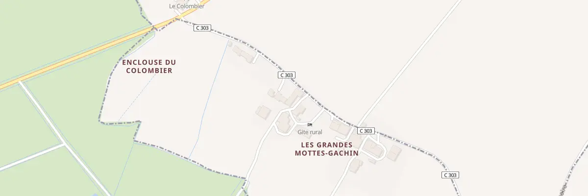 Plan du 2 Che du Marais à Barzan