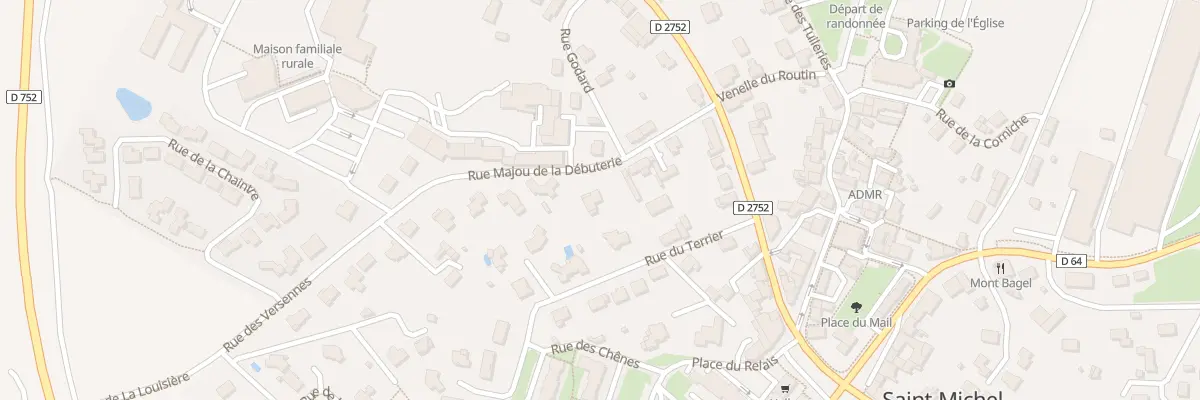 Plan du 11 Rue majou de la debuterie à Sèvremont