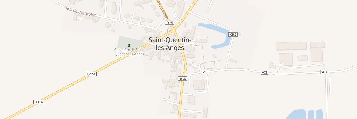 Plan du 4 Rue de Mortiercrolles à Saint-Quentin-les-Anges