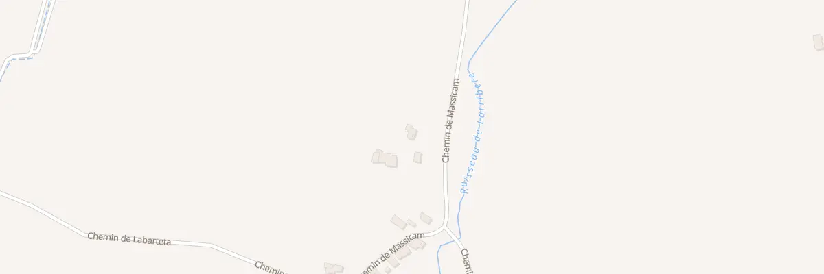 Plan du 495 Che de Massicam à Ramous