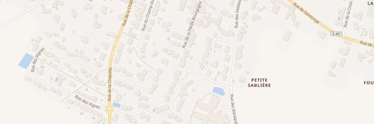 Plan du 21 Rue de la Haute Bourgogne à Saint-Sauveur-d’Aunis