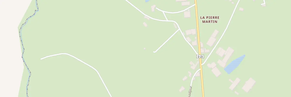 Plan du 5231F La Pierre Martin à Saint-Cyr-des-Gâts