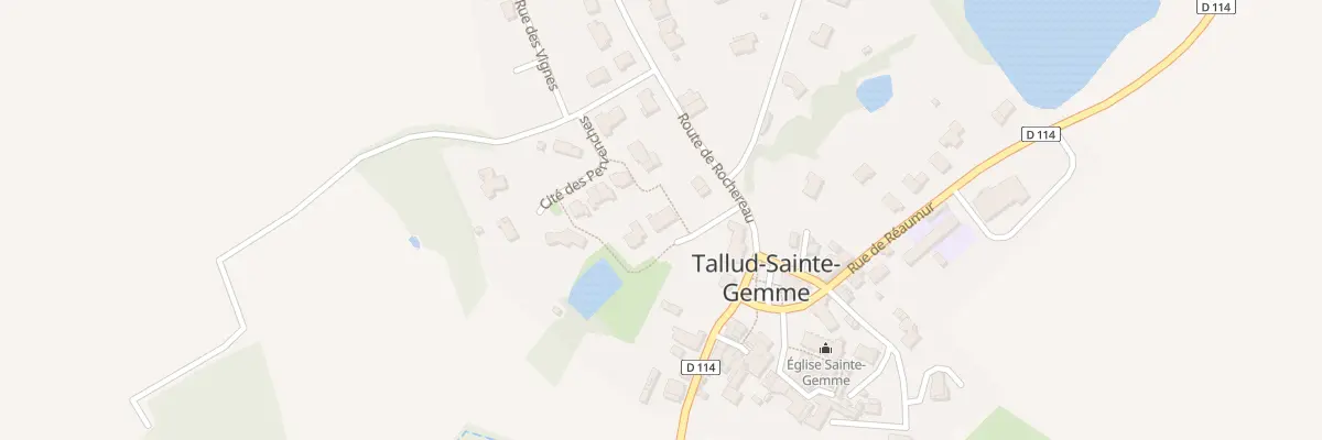 Plan du 4 Imp des Aubépines à Tallud-Sainte-Gemme