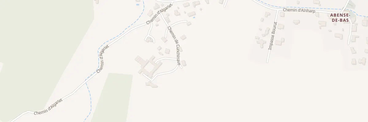 Plan du 167 Che de Cunchinave à Viodos-Abense-de-Bas