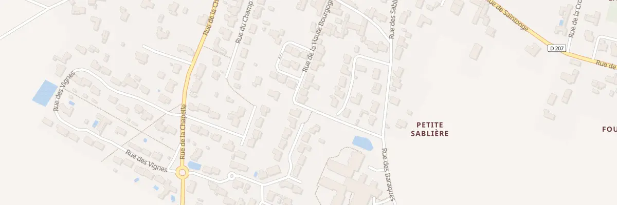 Plan du 23 Rue de la Haute Bourgogne à Saint-Sauveur-d’Aunis