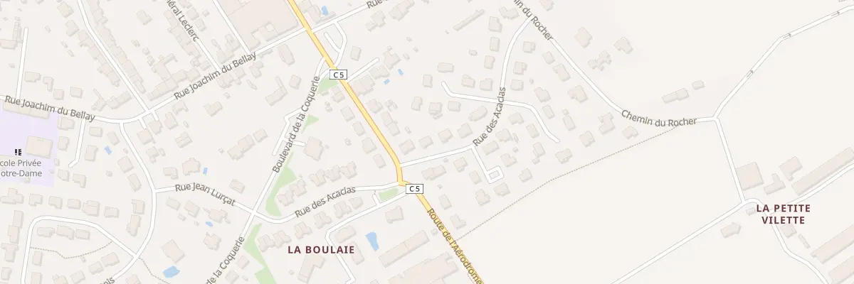Plan du 29 Rue des Acacias au May-sur-Èvre