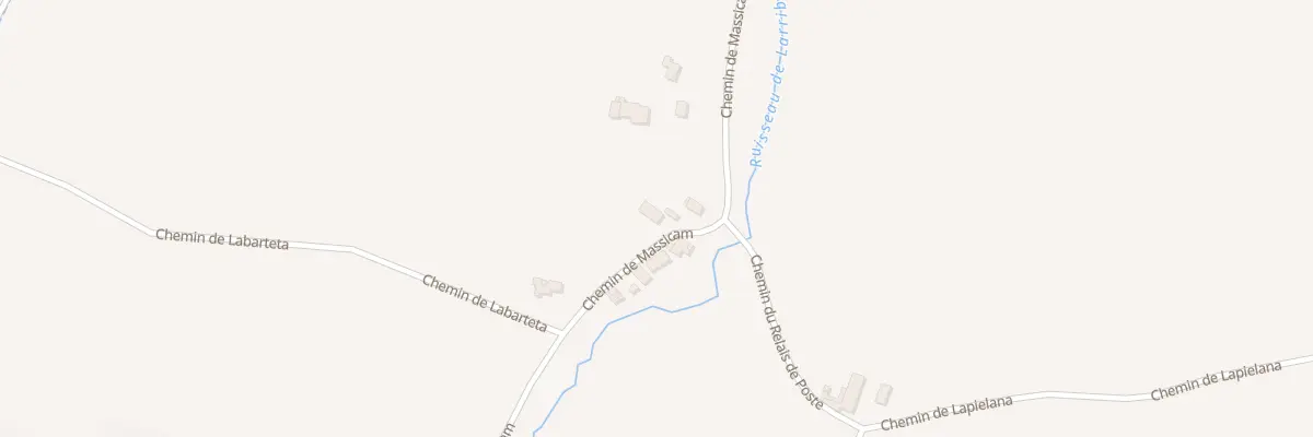 Plan du 371 Che de Massicam à Ramous