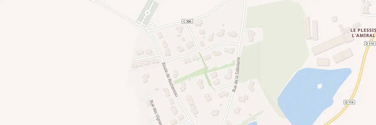 Plan du 2 Rue des bleuets à Tallud-Sainte-Gemme