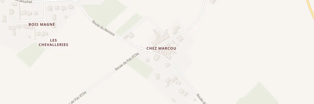 Plan du 1 Rte du Renclos à Sainte-Gemme