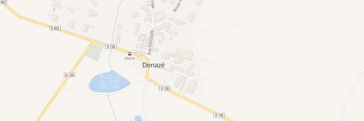 Plan du 5032 La Cour du Bois à Denazé
