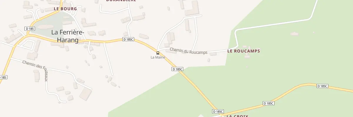 Plan du 2 Che du Roucamps - La Ferriere à Souleuvre en Bocage