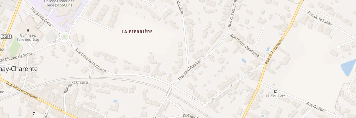Plan du 3 Rue de Chante Alouette à Tonnay-Charente