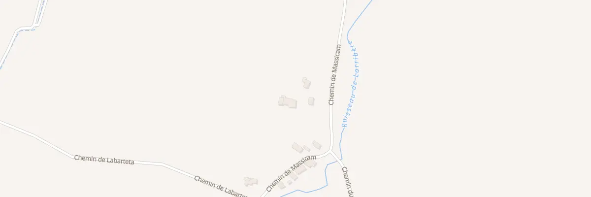 Plan du 475 Che de Massicam à Ramous