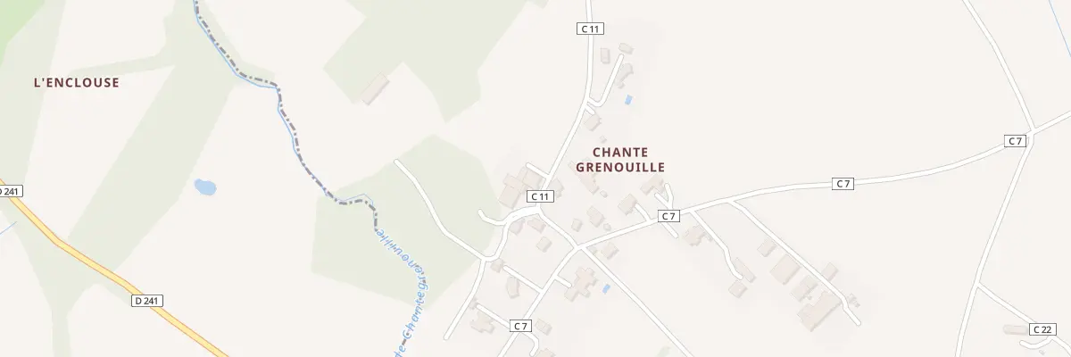 Plan du 33 Rue de Chantegrenouille à Corme-Écluse
