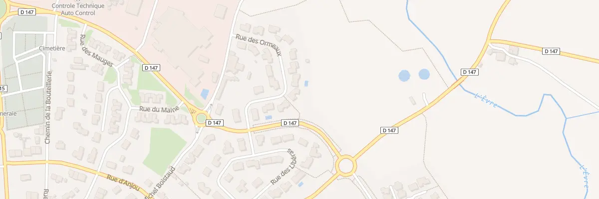 Plan du 8 Rue des Ormeaux au May-sur-Èvre