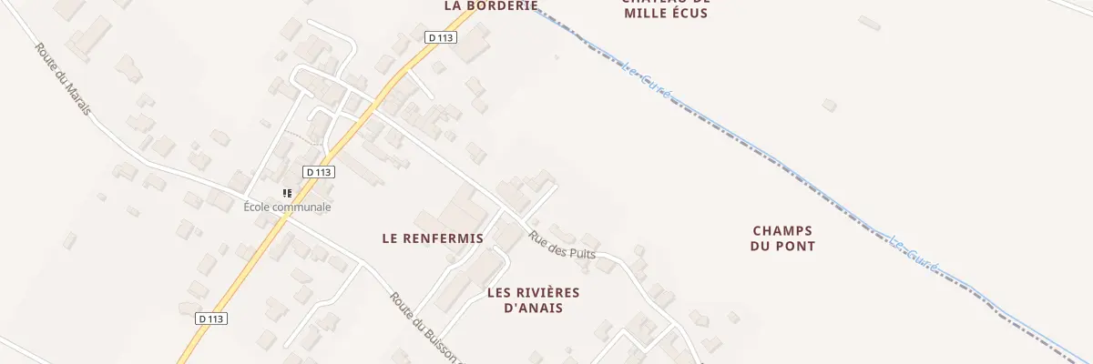Plan du 18 Rue des Puits à Anais