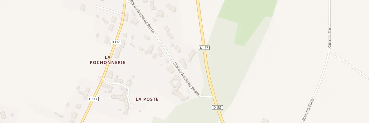 Plan du 11 Rue du Relais de Poste à Saint-Hippolyte