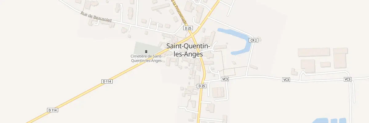 Plan du 7 Rue des Azalées à Saint-Quentin-les-Anges