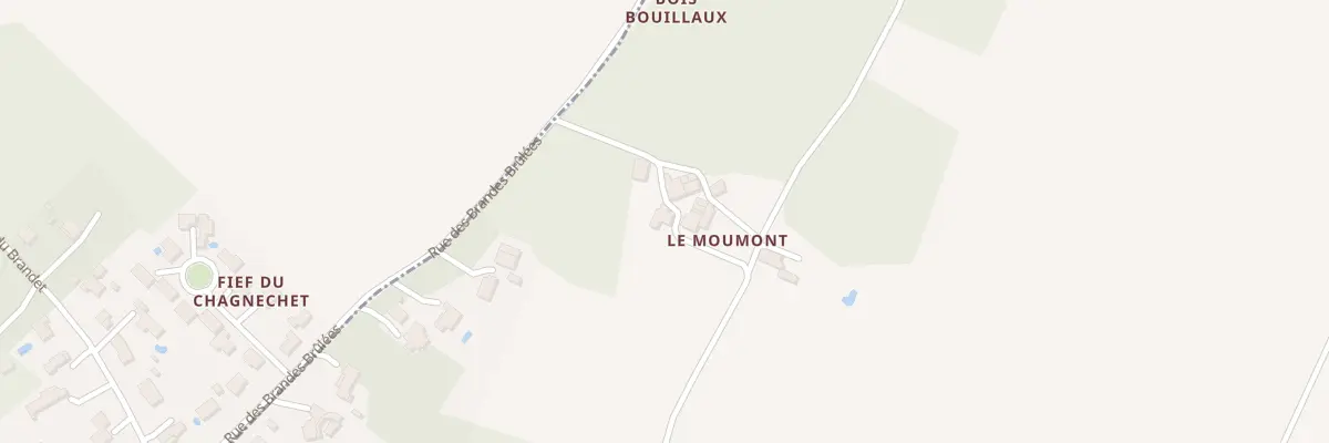 Plan du 6 Rue du Moumont à Saint-Romain-de-Benet