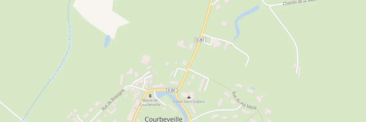 Plan du 7 Rue des Sports à Courbeveille