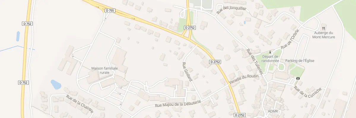 Plan du 7 Rue godard à Sèvremont