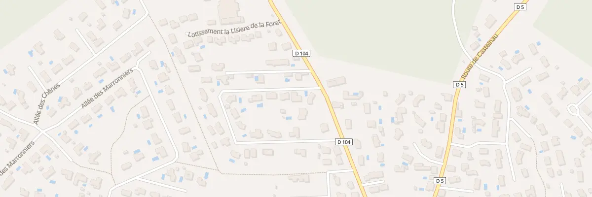 Plan du 36A Rte de Brach à Sainte-Hélène