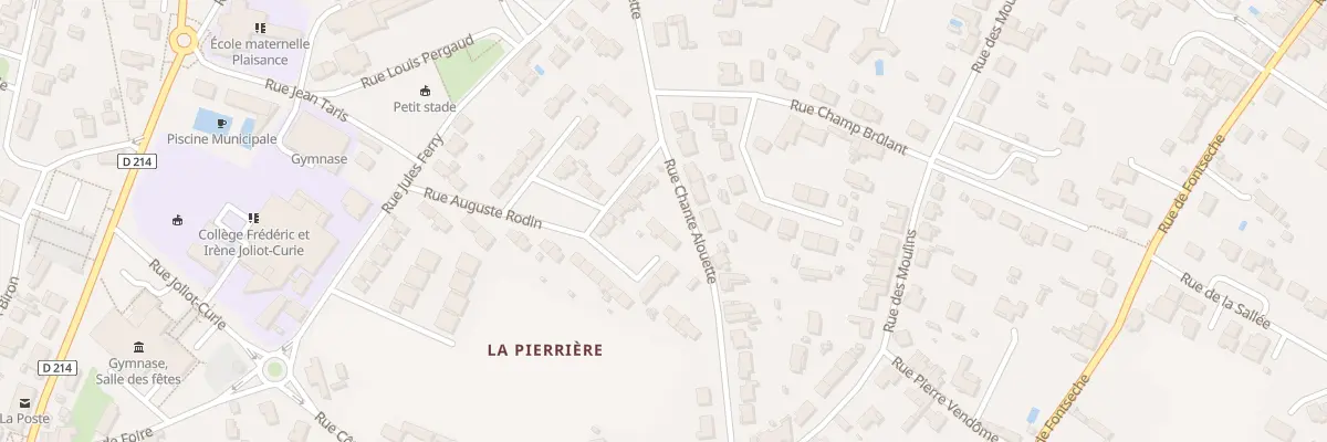 Plan du 15 Rue de Chante Alouette à Tonnay-Charente