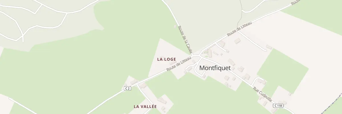 Plan du 5026 La Loge à Montfiquet